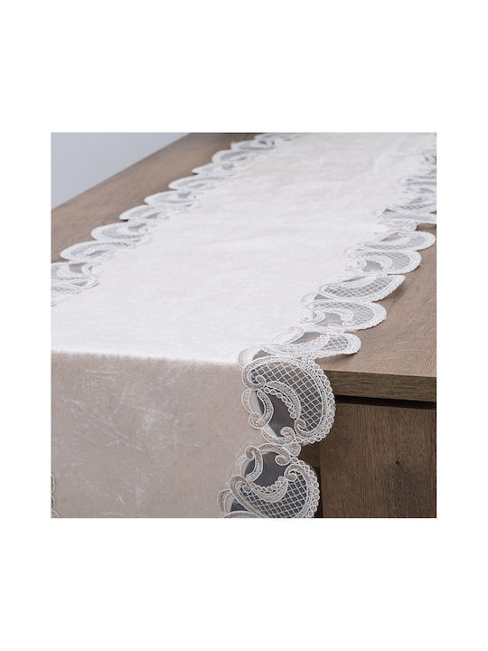 Dimeco Καρέ Τραπεζομάντηλο 2138 Beige 100x100εκ.