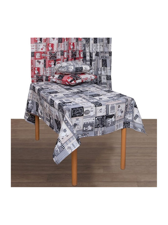 Viopros Față de masă Chef Gri 140x180cm