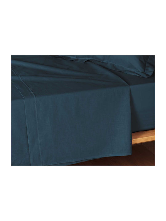 Douceur d'Intérieur Lina Σεντόνι King Size 300x240εκ. Blue