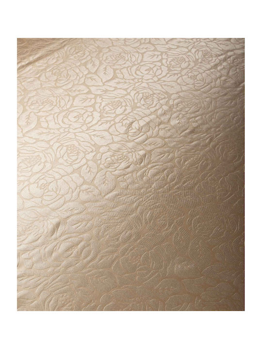 Silk Fashion Tablecloth 2009 Gold 160x260cm