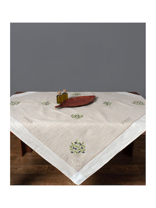 Silk Fashion Kariert 2625 Black Olive Tree 35x45cm
