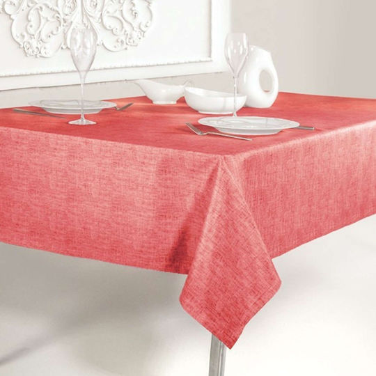 Saint Clair Τραπεζομάντηλο Αλέκιαστο 1020 Tomato 145x180εκ.