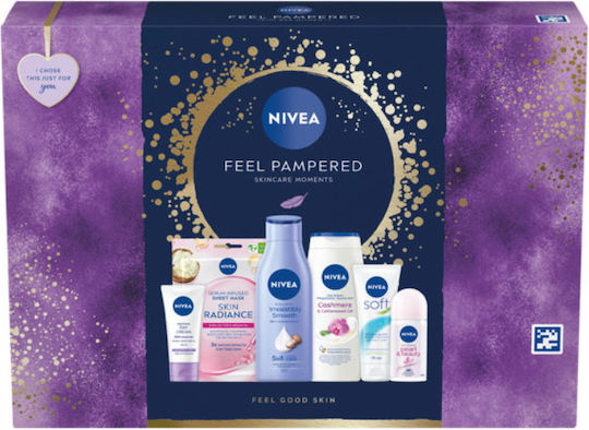 Nivea Happy Collection Σετ Περιποίησης για Ενυδάτωση & Λάμψη 6τμχ