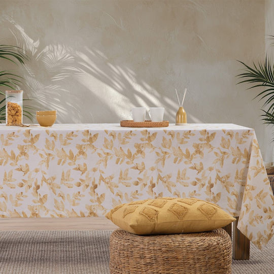 Nef-Nef Homeware Tablecloth Sencil Yellow 140x180cm