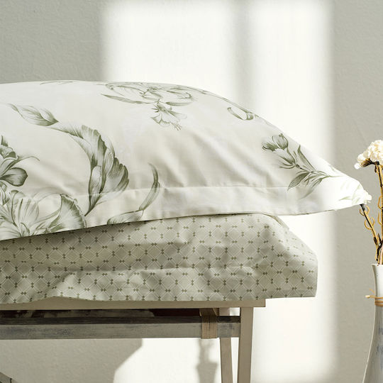 Vesta Home Set Cearșafuri King Size 280x270cm. Victoria 2 Mentă 4buc