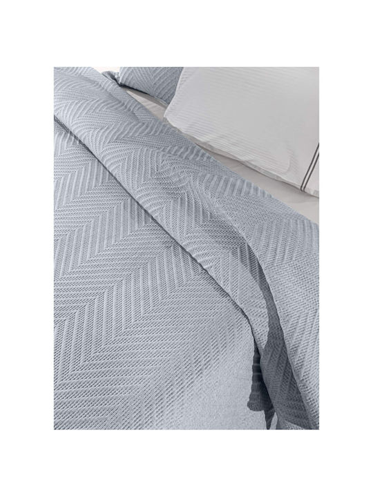 Guy Laroche Hamptons Elektrische Gitarren Tagesdecke Übergröße Mikrofaser Blue 220x240cm 2Stück