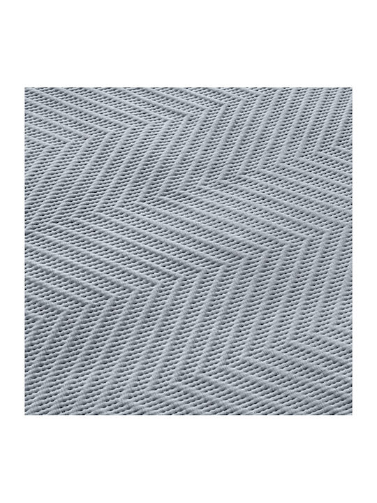 Guy Laroche Hamptons Elektrische Gitarren Tagesdecke Übergröße Mikrofaser Blue 220x240cm 2Stück