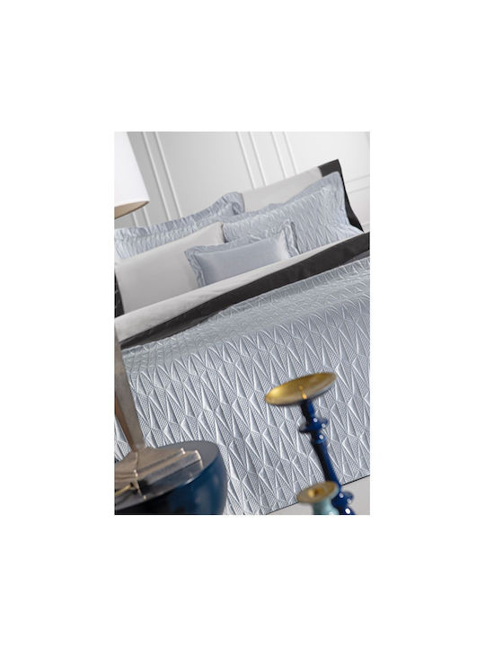 Guy Laroche Ruby Module Cuvertură Extra-dublu Microsatină Ruby - Silver 240x250cm 3buc