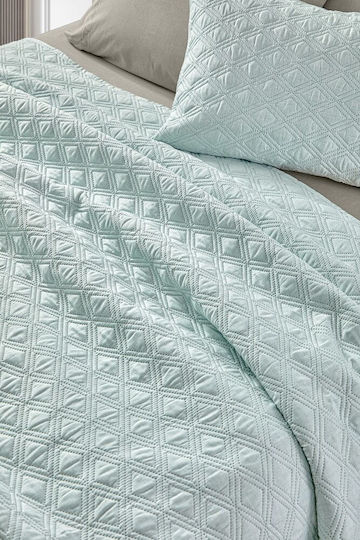 Guy Laroche Tempest Подредба Покривало Кингсайз Микрофибър Като 250x240см 2бр