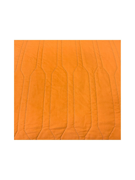 Guy Laroche Mineral Coverlet Single Orange 170x250cm