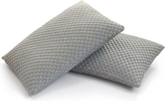 Liolios Home Popcorn Κουβερλί Υπέρδιπλο Βαμβακερό Lt Grey 240x250cm