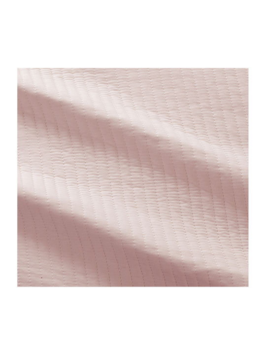 Liolios Home Armony Σετ Κουβερλί Υπέρδιπλο Pink 240x260cm 3τμχ