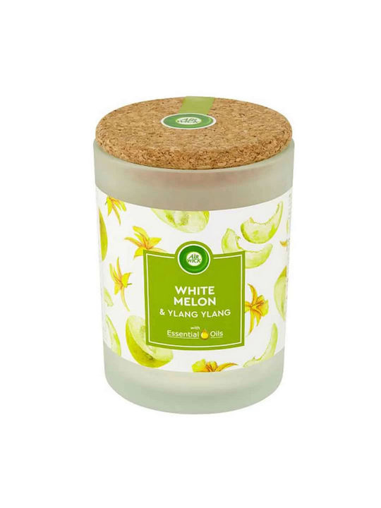 Airwick Aromatic Candle In Jar With Whitemelon Perfume 185gr