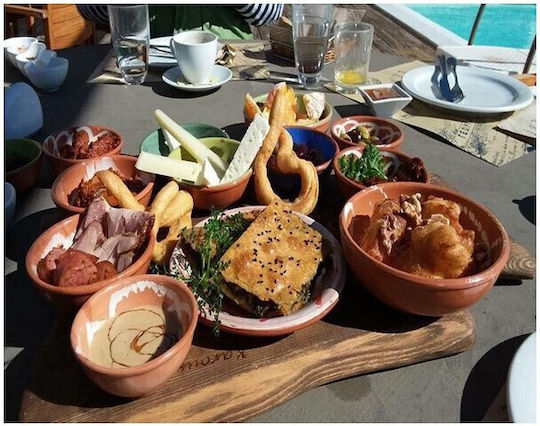 Hotel Breakfast Wooden Handmade Platters