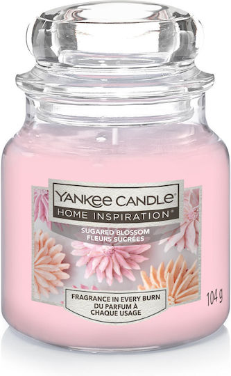 Candle Light Aromatisches Kerze in Gefäß mit Parfüm Blüte 104gr