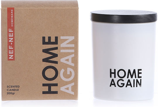Αρωματικό Κερί Nef-nef Homeware Home Aqain 320gr White Home Again 320 Gr Αρωματικό Κερί Nef-nef Homeware Home Aqain 320gr White Home Again 320 Gr