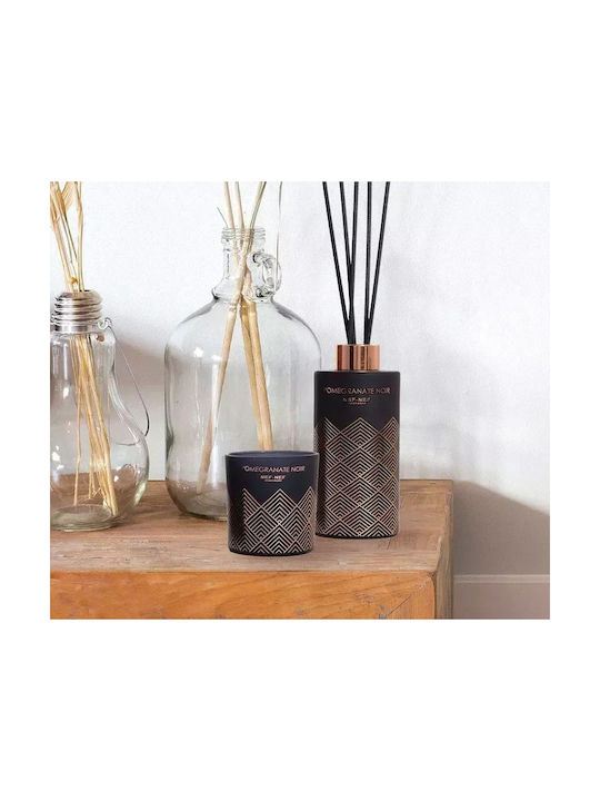 Nef-Nef Homeware Aromatisches Kerze in Gefäß mit Parfüm Pomegranate Noir 160gr