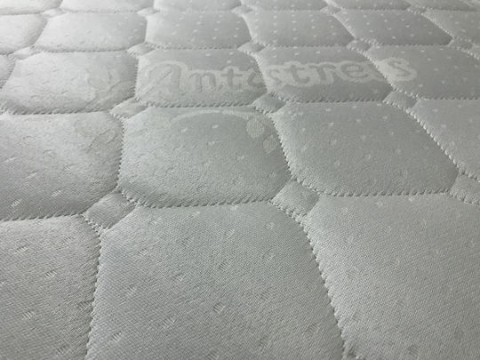 Achaia Strom Biocotton Sense Semi-double Ortopedie Saltea 130x190x26cm cu Arcuri