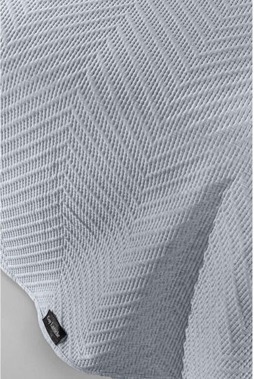 Guy Laroche Hamptons Module Paturi & Cuverturi Pat Semidublu Microfibra Albastru 180x240cm 2 Bucăți