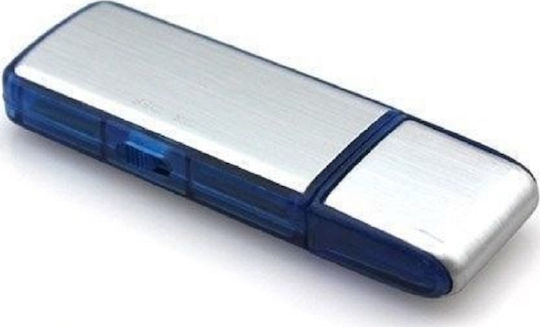 ACP Surveillance Bug Silver Capacity 8GB with Memory Card Slot