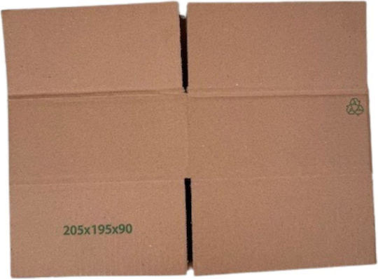 thessPACK Χαρτοκιβώτιo Συσκευασίας 3 Φύλλων Π20.5 x Β19.5 x Υ8.5εκ.