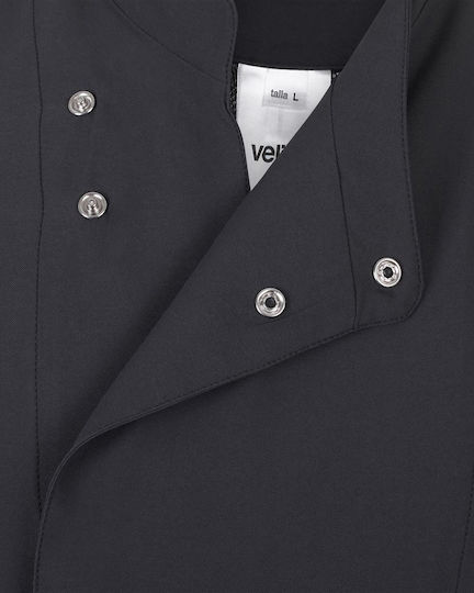 Velilla Σακάκι Σεφ 100% Microfiber Γκρι