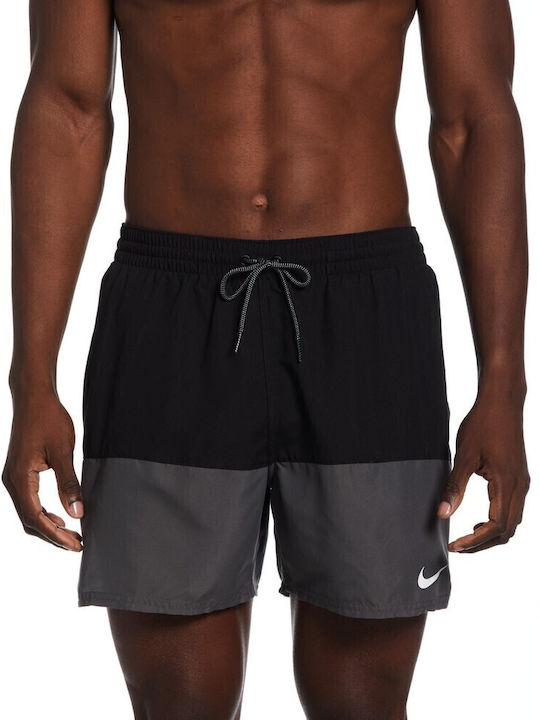 Volley Ανδρικό Μαγιό Σορτς Black / Grey με Ρίγες