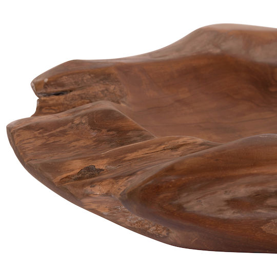 HomeMarkt Noki Decorative Bowl Yellow 50x46x10cm