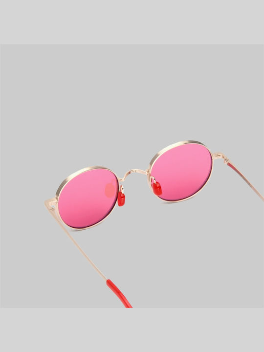 Akila Sunglasses Pink with Metal Frame & Pink Lens Akila Sunglasses Pink with Metal Frame & Pink Lens