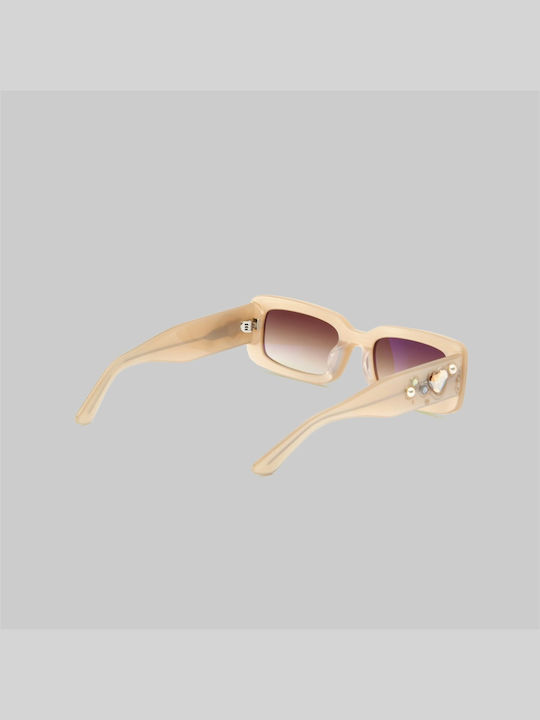 Akila Women's Sunglasses with Beige Frame and Beige Lens 2230-9897