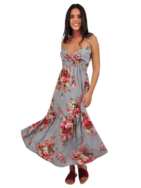 Summer Midi Dress Light Blue
