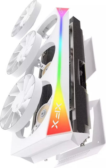 XFX Radeon RX 9070 XT 16GB GDDR6 OC White Magnetische Air Edition RGB Grafikkarte