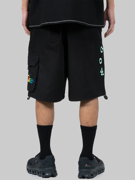 Herrenshorts Cargo Schwarz