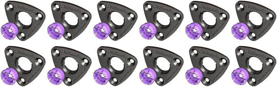 Verdecktes Befestigungssystem Paneele Ständer Möbel Button-fix Typ 3 Packung 100 Stück