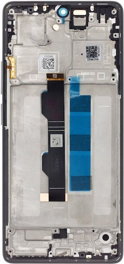 Οθόνη με Μηχανισμό Αφής και Πλαίσιο για Xiaomi Redmi Note 13 Pro 4G (Μαύρο)