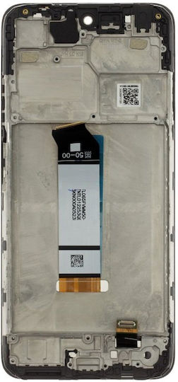 Screen with Touch Mechanism and Frame for Xiaomi Redmi Note 10 5G (Black)