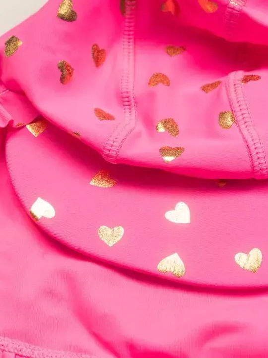 Minoti Kids Swimwear One-Piece Fuchsia
