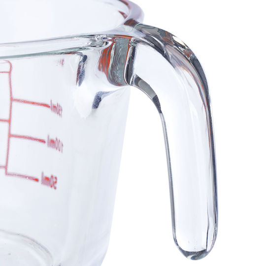 Relaxdays Glas Küchenmessgerät 250ml 1Stück