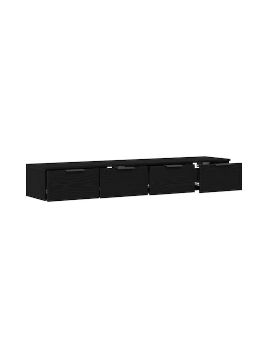 Black TV Stand L68xD30xH20cm