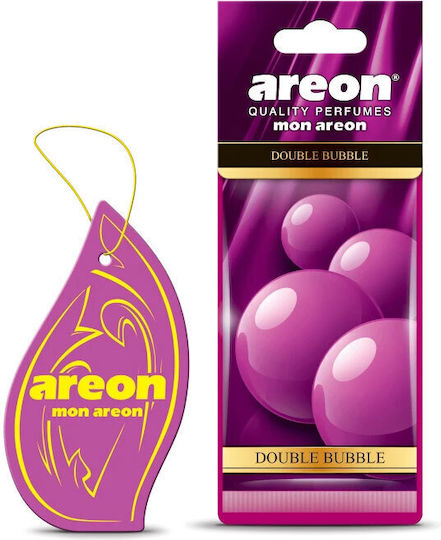 Areon Car Air Freshener Tab Pendand Mon Double Bubble