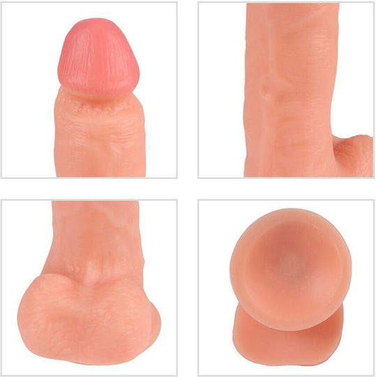 Shequ Iron Dragon Ρεαλιστικός Δονητής με Remote Control Flesh