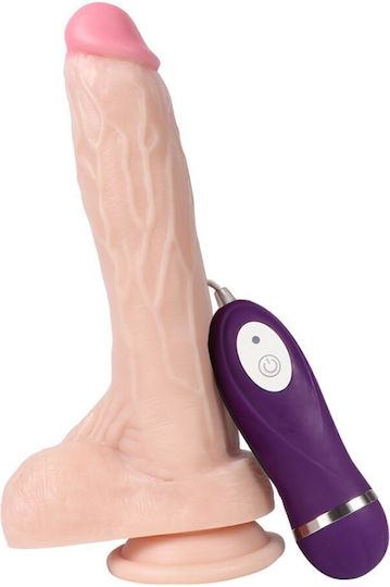 Shequ Holy Dragon Realistisch Vibrator mit Fernbedienung Fleisch