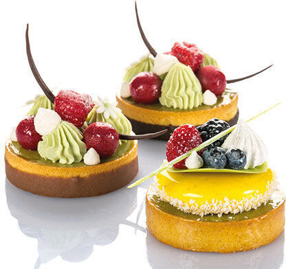 Silikomart Round Cake Ring 8cm Set of 6