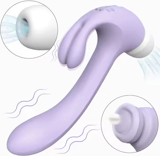 Chicret Aurora Doppelter Vibrator 22cm Flieder