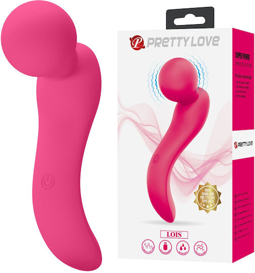 Lois Mini Δονητής Μασάζ 10cm Ροζ