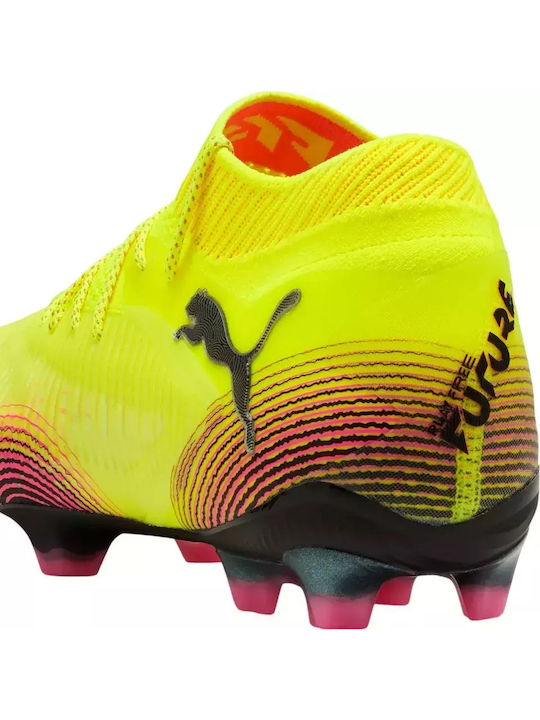 PUMA Future 8 Ultimate Football Shoes with Cleats Yellow