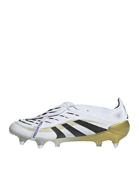 adidas Predator Elite Fußballschuhe mit Stollen Beige