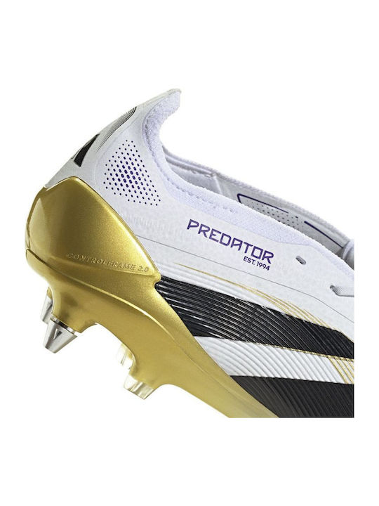 adidas Predator Elite Fußballschuhe mit Stollen Beige