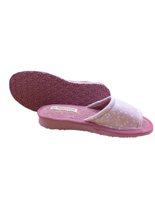 Terry Winter Women's Slippers Pink
