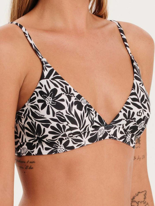 Set Bikini Cu Burete Detașabil Negru